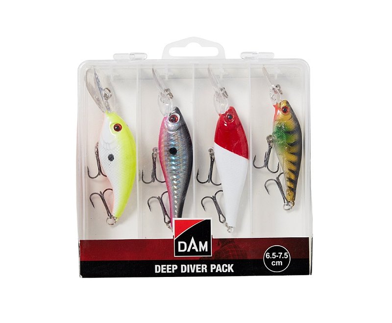 DAM Sada Woblerov deep Diver Pack 6,5-7,5cm